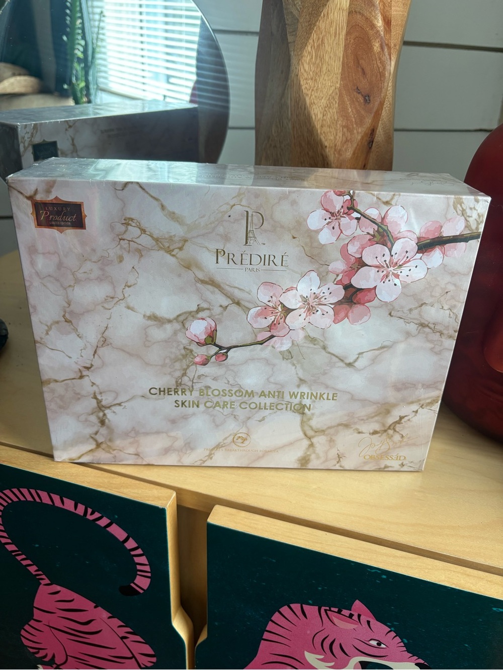 Predire Cherry Blossom Anti-Wrinkle Skincare Collection - Pink/White